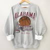 Stay Cozy And Stylish With Ncaa - Alabama Crimson Tide Bad In Plaid Crew Neck Sweatshirt