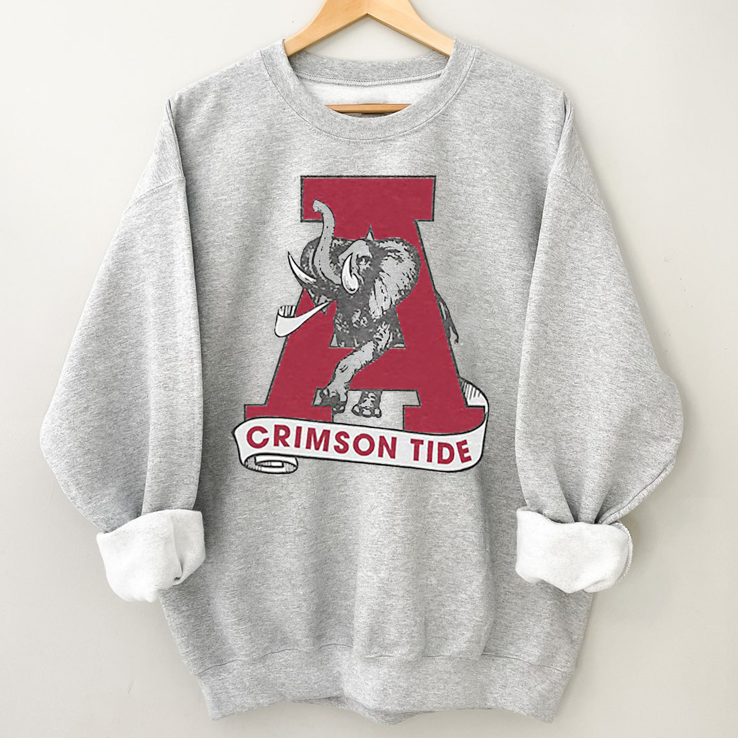 Stay Cozy With Vintage Crimson Tide Hoodie