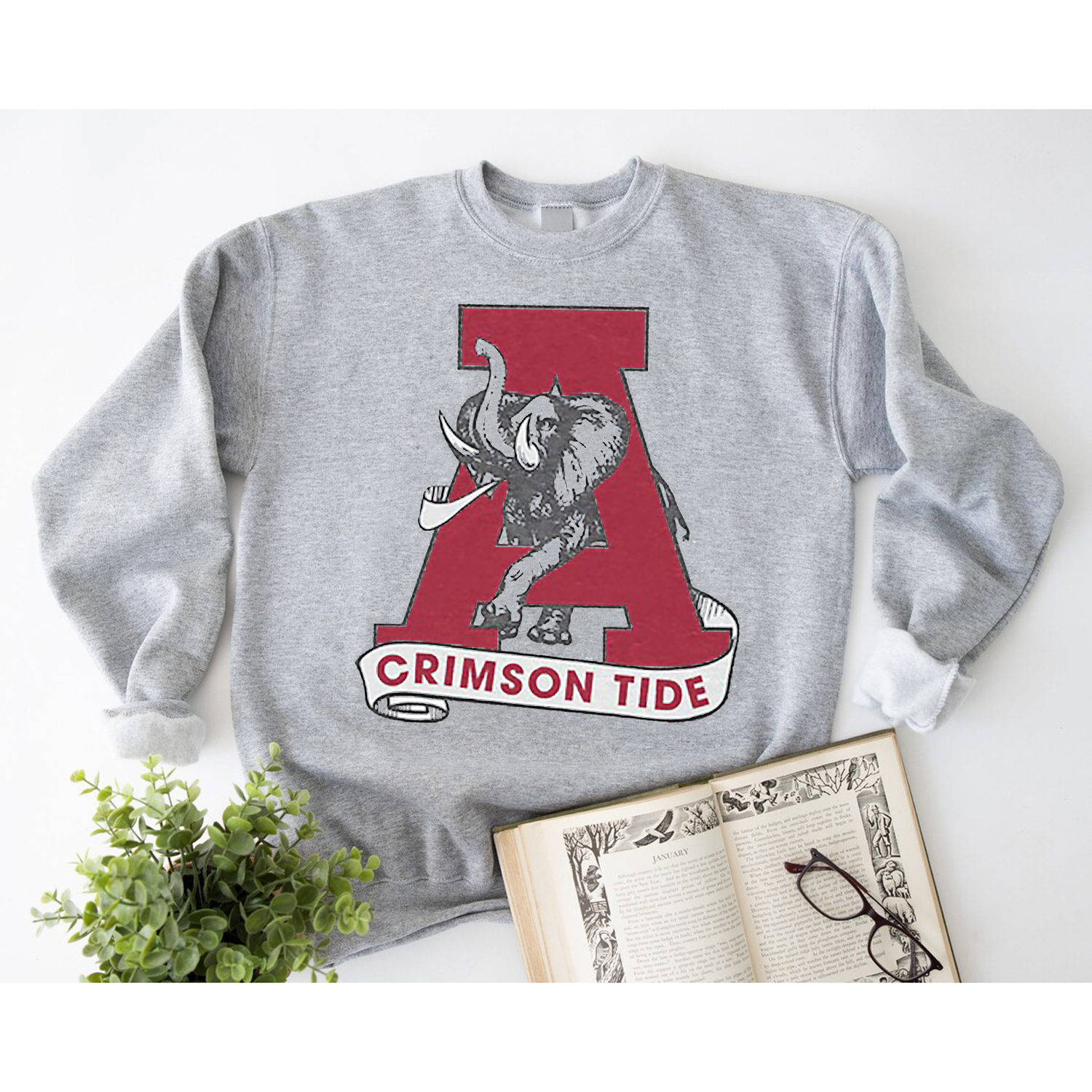 Stay Cozy With Vintage Crimson Tide Hoodie