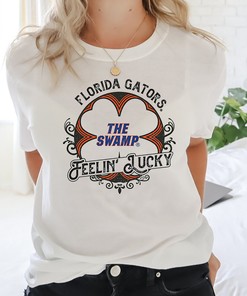 Stay Snug with The Swamp Florida Gators Sweatshirts Feelin Lucky Edition