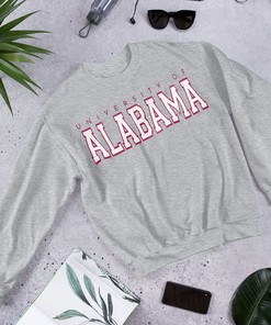 Stay Stylish and Support Your Team with University of Alabama Crewneck Sweatshirt
