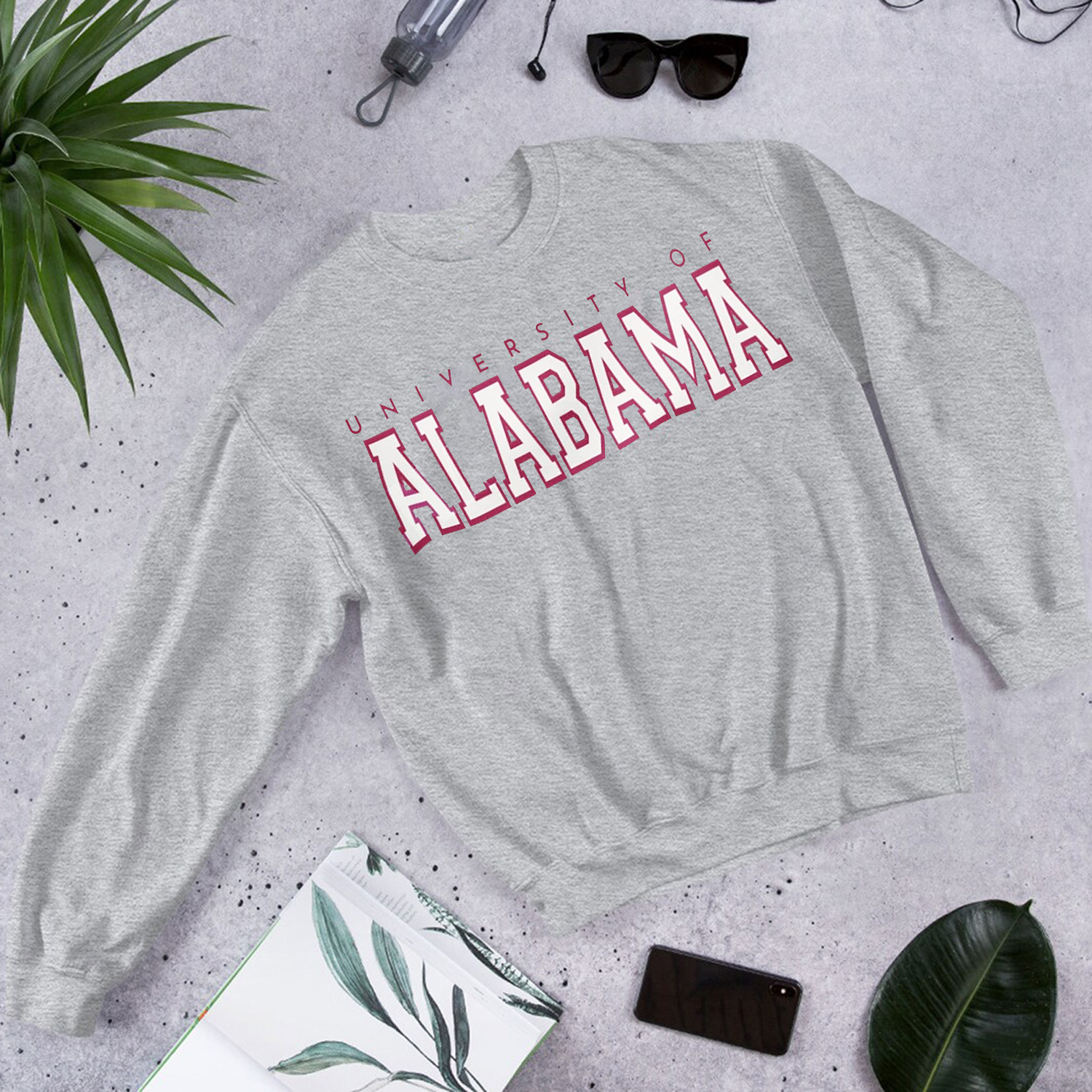 Stay Stylish and Support Your Team with University of Alabama Crewneck Sweatshirt