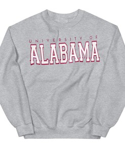 Stay Stylish and Support Your Team with University of Alabama Crewneck Sweatshirt