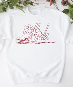 Stay Warm And Stylish With Retro Roll Tide Sweatshirt