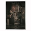 Steampunk Octopus Kraken Print Bathroom Wall Art Shower Curtain