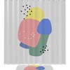 Stone Mushroom Shower Curtain For A Natural Bathroom