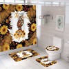 Strength African American Shower Curtain 4 Piece Set
