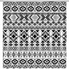 Striped Southwest Native American Shower Curtain