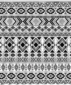 Striped Southwest Native American Shower Curtain