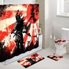 Stunning Anime Sun Shower Curtains Set For Anime Fans