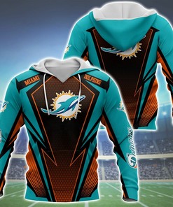 Stunning Miami Dolphins Graphic 3D Hoodie Printing Gift For Fans