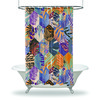Stunning Plants Palm Leaves Shower Curtain for a Refreshing Tropical Bathroom Decor 