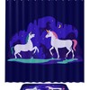 Stunning Unicorn Print Shower Curtain for Bathroom Decor