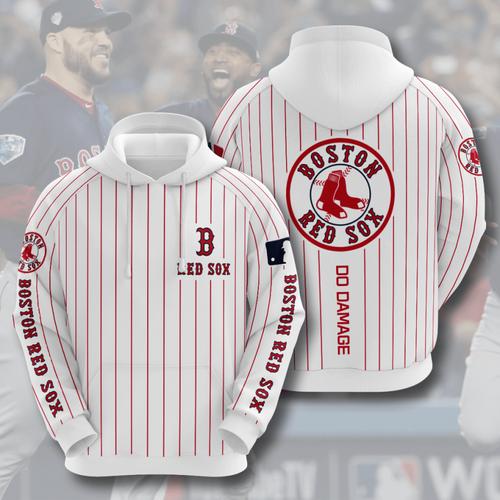 Stylish Boston Red Sox Sport All Over Print Hoodie 3D For Fans