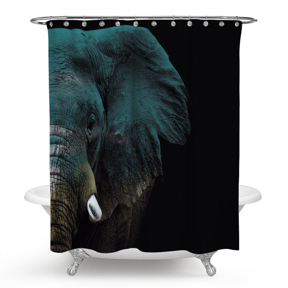 Stylish Elephant Shower Curtain For Your Bathroom