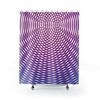 Stylish Geometric Shower Curtain With Abstract Prints