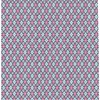 Stylish Ikat Pattern Fabric Shower Curtain for Modern Bathroom Decor