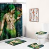 Stylish Mermaid Themed Shower Curtain - Waterproof And Durable