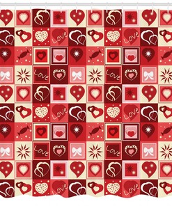 Stylish Vzor Sprchov Dekorace Sada Velikosti Shower Curtain for Bathroom Decoration with Pattern
