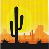 Succulent Plant Shower Curtain For Botanical Bathroom Decor