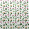 Succulent Plants Shower Curtain Modern Home Bathroom Hotel Spa Decorations Waterproof Fabric