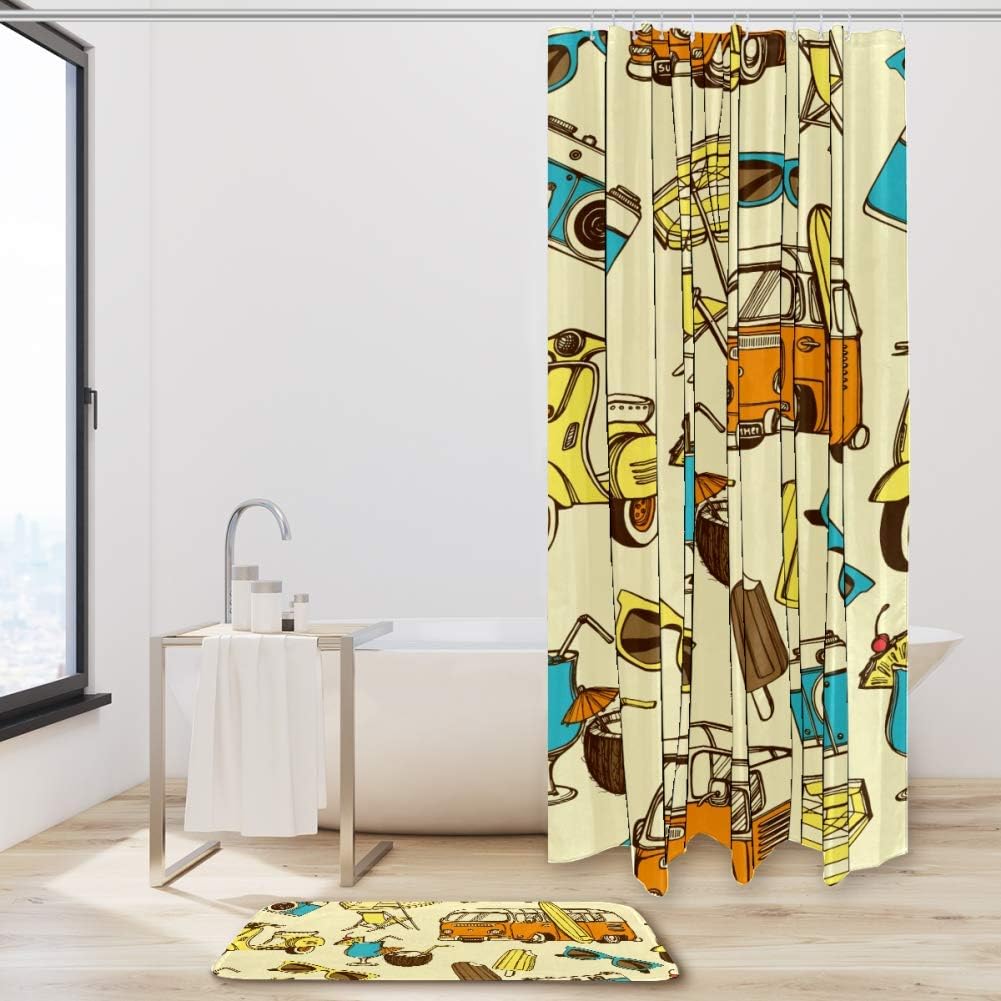 Summer Hawaii Shower Curtain For A Tropical Getaway Bathroom - Image 2