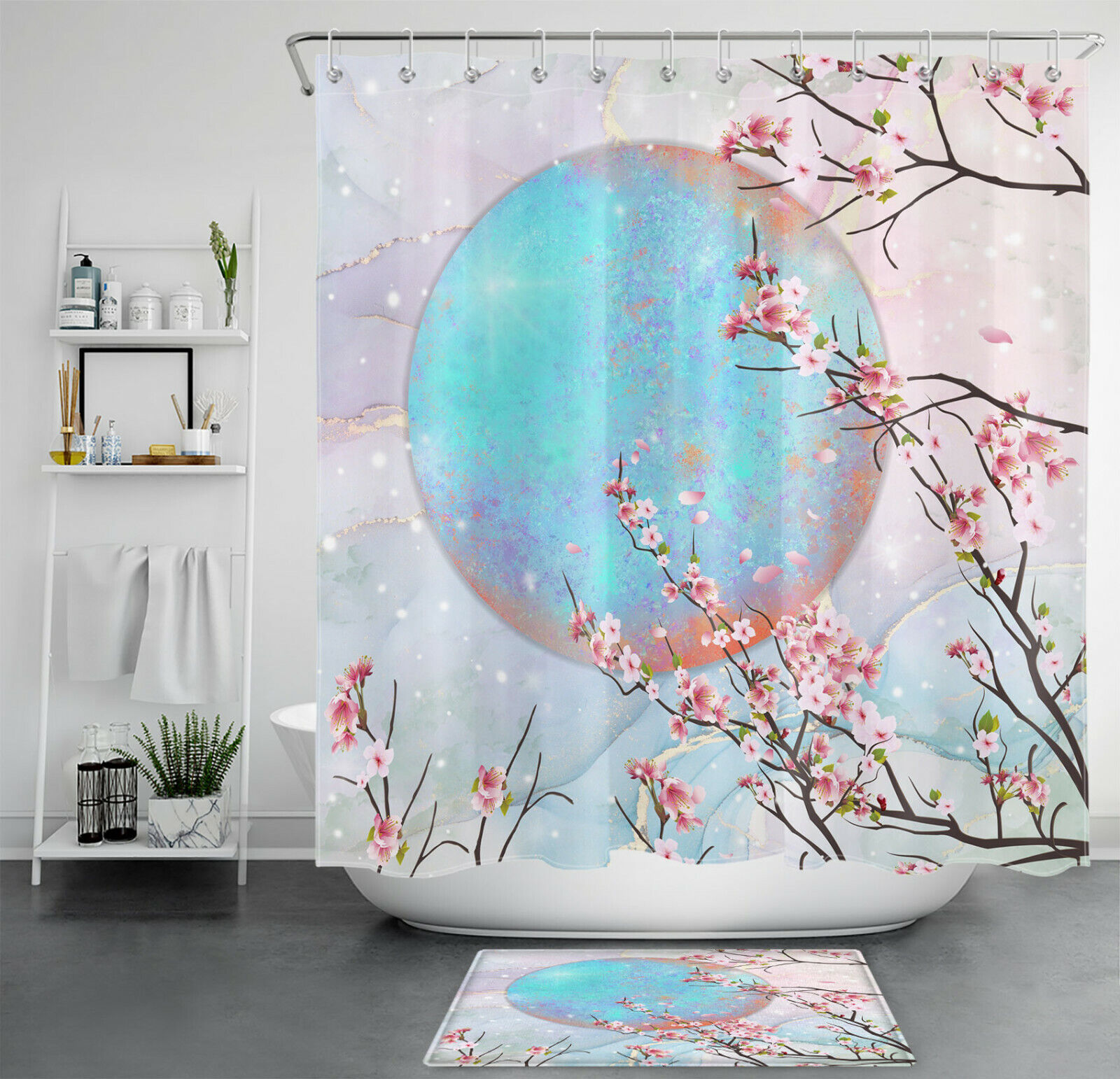 Sun Shower Curtain - Bright And Cheery Bathroom Accessory