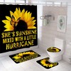 Sunflower Field Shower Curtain For A Sunny Bathroom Decor, Nature-Inspired Bathroom Accessories