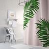 Sunflower Raccoon Botanical Leaf Shower Curtain Set