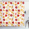 Sunrise In Valley Meadow With Rhododendrons Wildlife Idyllic Rural Scenery Mountain Shower Curtain