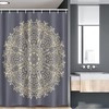 Sunset Photo With Boats And Yachts In Marina Shower Curtain For Marine Lovers, Cloth Fabric Bathroom Decors