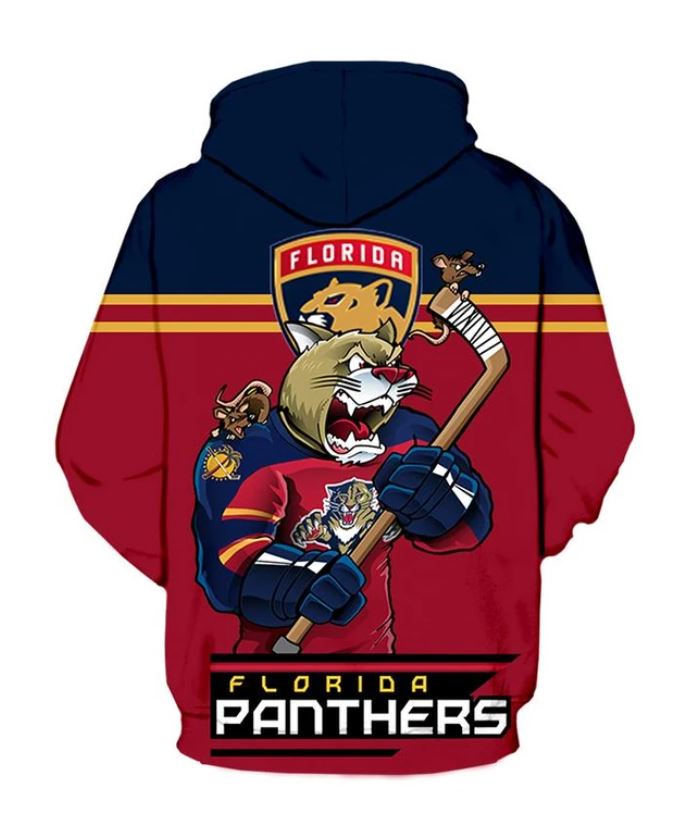 Super Cool Florida Panthers Ultra-Cool All Over Print 3D Long Sleeve Hoodie For Fans