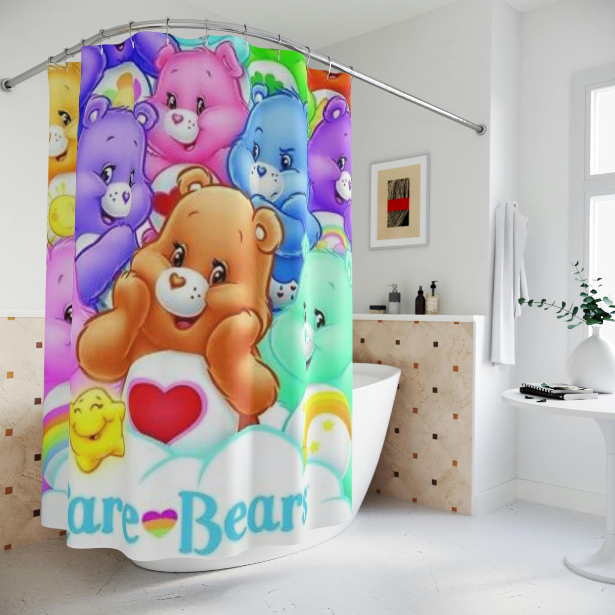 Super Cute Shower Curtain featuring Troetelbeer