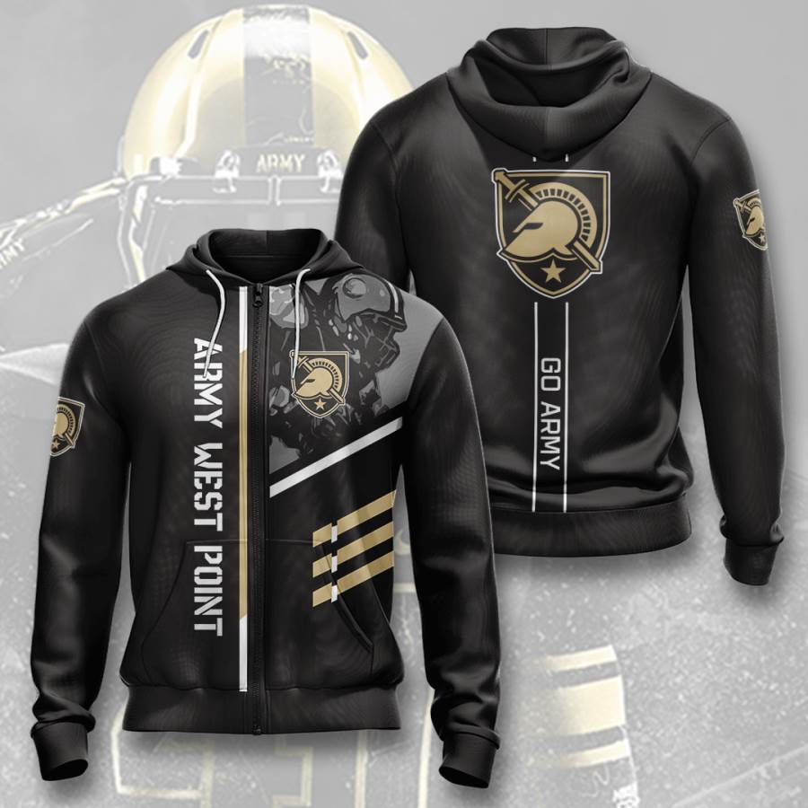 Support Your Team With Sports American Football Ncaa Army Black Knights Usa 3D Hoodie