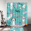 Sweet Little Llama Shower Curtain To Brighten Up Your Kids' Bathroom