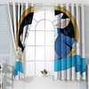 Take A Journey To The Wonderland With Alice In Wonderland Fairytale Kids Blackout Curtains For Bedroom.