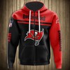 Tampa Bay Buccaneers 3D Skull Hoodie Pullover For Fans With 3D Hoodies For Men