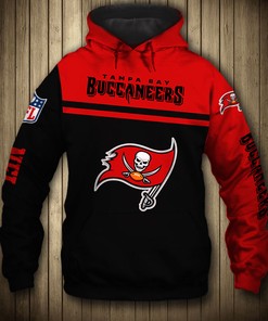 Tampa Bay Buccaneers 3D Skull Hoodie Pullover For Fans With 3D Hoodies For Men