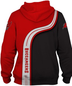 Tampa Bay Buccaneers Hoodie 3D Cute Zip Hoodie Pullover Gift With 3D Hoodies For Men Graphic