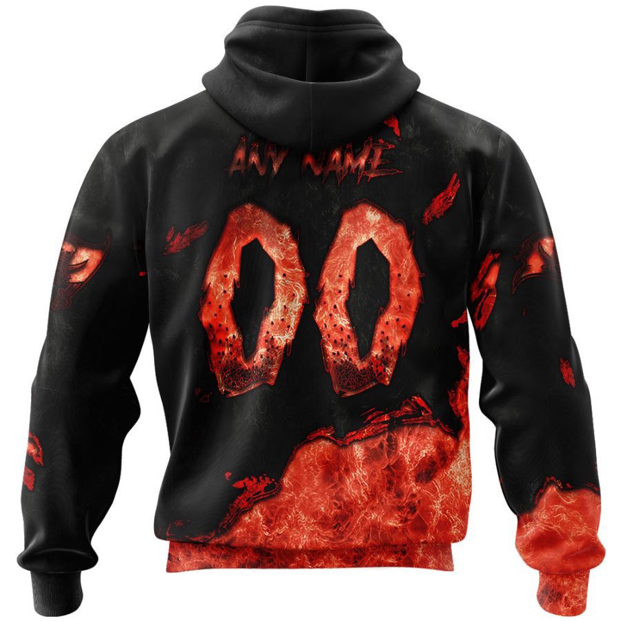 Tampa Bay Buccaneers Hoodie 3D Devil Eyes Gift For Fans With 3D Graphic Hoodies