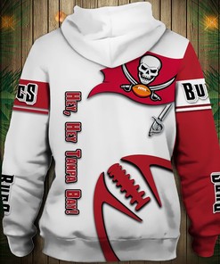 Tampa Bay Buccaneers Hoodie 3D Graphic Balls Zip Hoodie Pullover With Mens 3D Hoodies