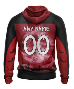 Tampa Bay Buccaneers Hoodie 3D Halloween Custom Name & Number Gift For Fans With Custom 3D Hoodies