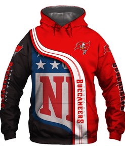Tampa Bay Buccaneers Hoodie 3D Nfl Pullover Zip Hoodie For Fans With 3D Print Hoodie Full Size