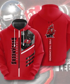 Tampa Bay Buccaneers Hoodie 3D No 1 Gift For Fans With Gifts For Father'S Day
