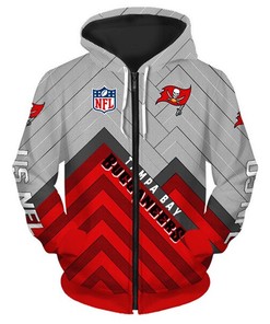 Tampa Bay Buccaneers Hoodie Pullover Zip Hoodie Full Size Gift With Custom All Over Print Hoodie