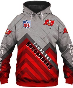 Tampa Bay Buccaneers Hoodie Pullover Zip Hoodie Full Size Gift With Custom All Over Print Hoodie