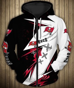 Tampa Bay Buccaneers Hoodie Thunder Graphic Gift For Fans With Custom 3D Hoodies