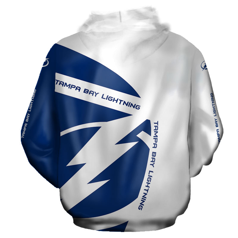 Tampa Bay Lightning Hoodie 3D Zip Hoodie Gift For Fans With All Over Print Hoodie Printful