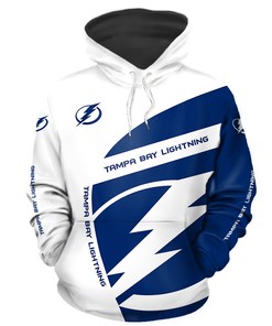 Tampa Bay Lightning Hoodie 3D Zip Hoodie Gift For Fans With All Over Print Hoodie Printful
