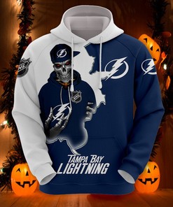 Tampa Bay Lightning Skull Hoodie 3D Gifts For Fans With 3D Hoodies For Men Graphic
